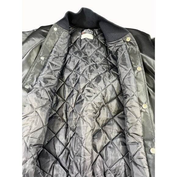 Butwin "The Champion Of Jackets" Men's Black Jacket/Varsity Size M SKU 5682 - Picture 3 of 6
